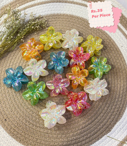 Flower Hair Clips