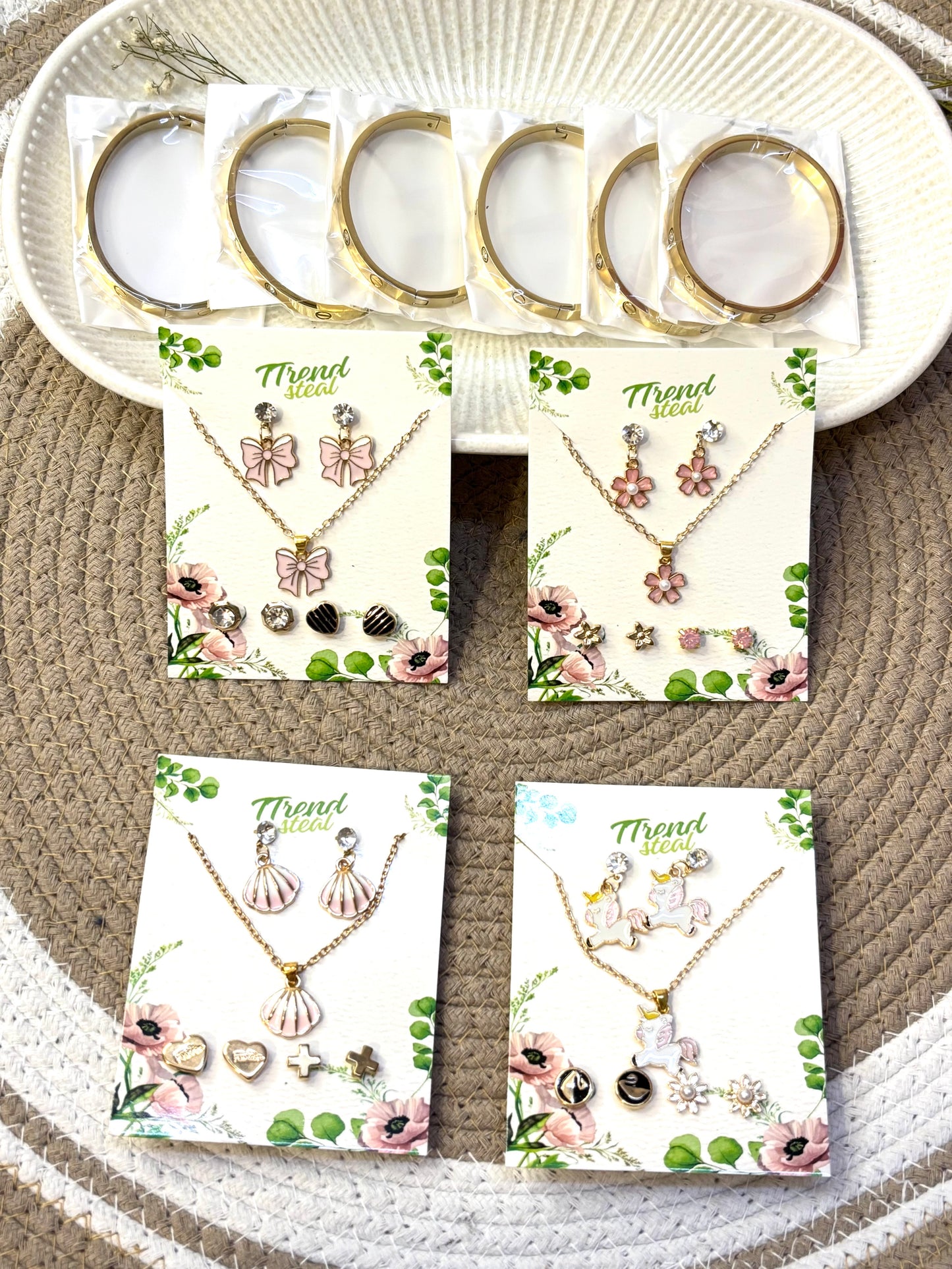 TTrendsteal Cute Jewelry Sets